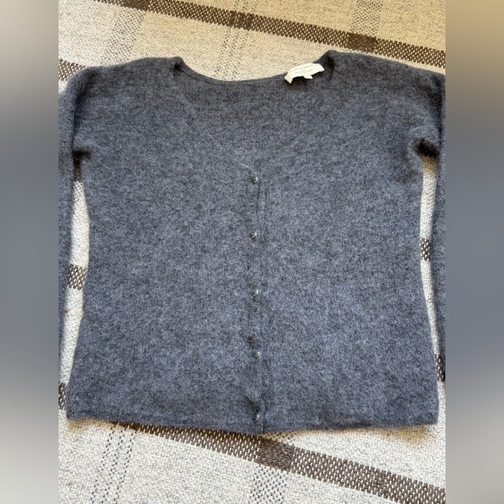 Sezane Barry V-Neck Sweater XS - Charcoal Grey - Picture 2 of 12